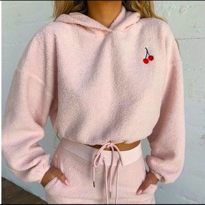 Cozy cherry sweater